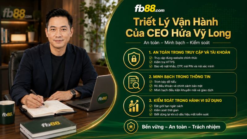Triết Lý Vận Hành Của CEO Hứa Vỹ Long